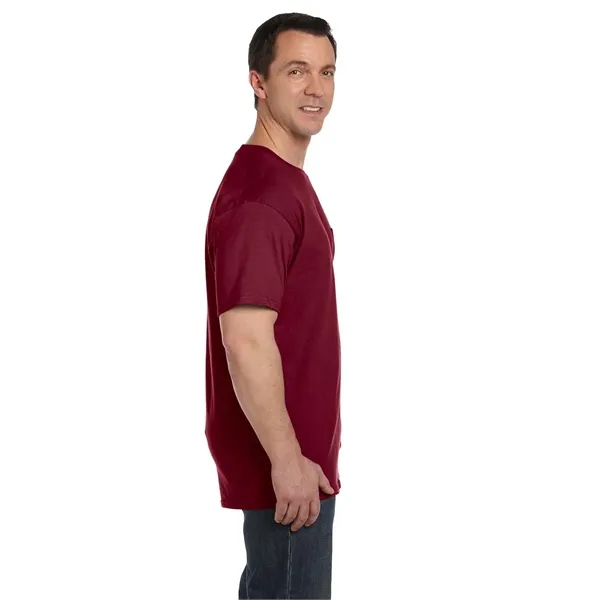 Hanes Adult Beefy-T® with Pocket - Hanes Adult Beefy-T® with Pocket - Image 115 of 124