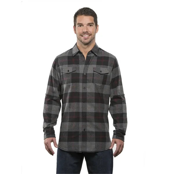 Burnside Men's Plaid Flannel Shirt - Burnside Men's Plaid Flannel Shirt - Image 60 of 138