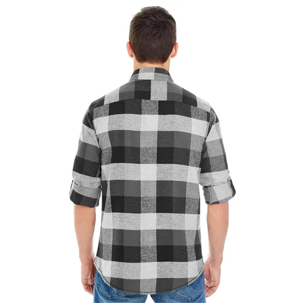 Burnside Men's Plaid Flannel Shirt - Burnside Men's Plaid Flannel Shirt - Image 52 of 138