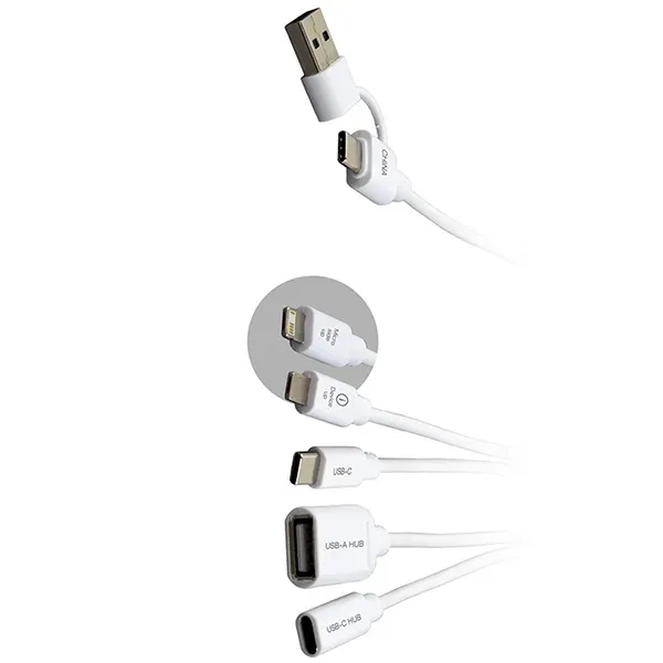 FUSION Charging Cable With 2 Port USB Hub - FUSION Charging Cable With 2 Port USB Hub - Image 11 of 26