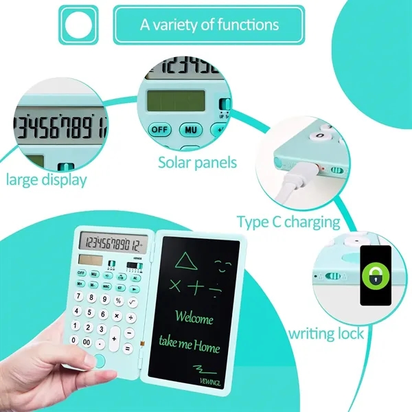 Calculator with Notepad - Calculator with Notepad - Image 1 of 5