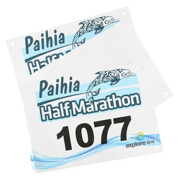 Custom Marathon Bib Number - Custom Marathon Bib Number - Image 2 of 5