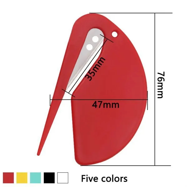 Mini Plastic Letter Opener and Utility Cutter - Mini Plastic Letter Opener and Utility Cutter - Image 1 of 4