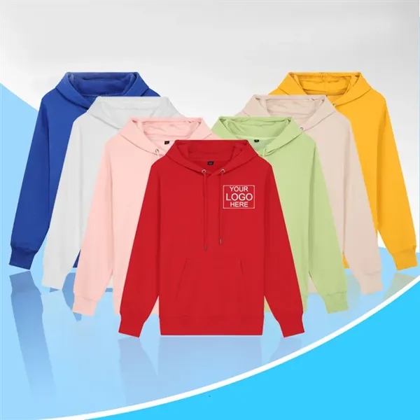 Men Hoodies Long Sleeve Kangaroo Pockets - Men Hoodies Long Sleeve Kangaroo Pockets - Image 0 of 3