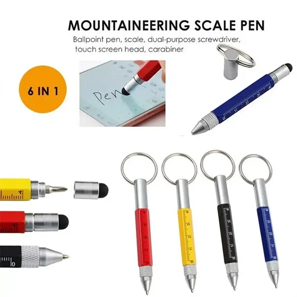 6 In 1 Multitool Tech Tool Pen - 6 In 1 Multitool Tech Tool Pen - Image 2 of 4