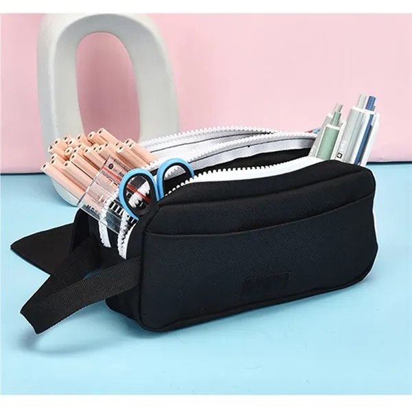 Portable Large Capacity Classic Model Pen Bag - Portable Large Capacity Classic Model Pen Bag - Image 4 of 4
