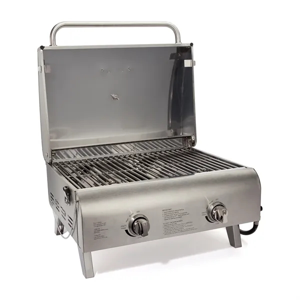 Cuisinart® Outdoors Chef's Style Stainless Tabletop Grill - Cuisinart® Outdoors Chef's Style Stainless Tabletop Grill - Image 2 of 4