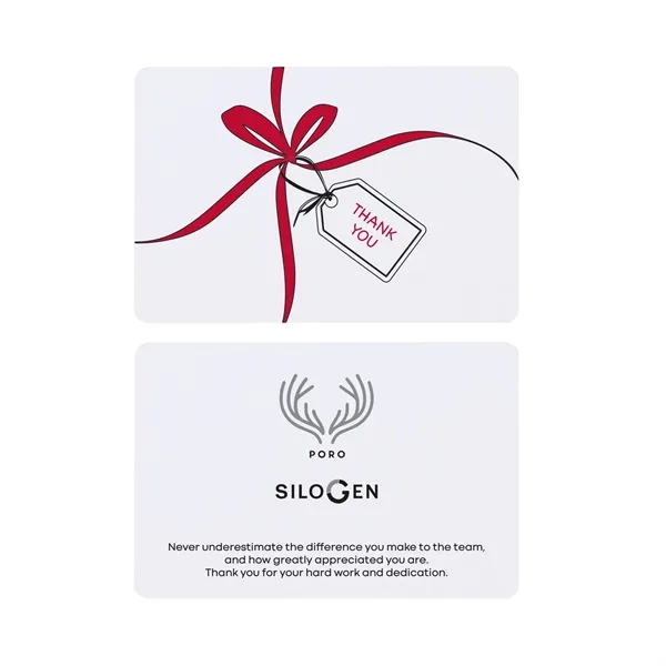 Tied with Thanks & Cheer Greeting Card - Tied with Thanks & Cheer Greeting Card - Image 1 of 1