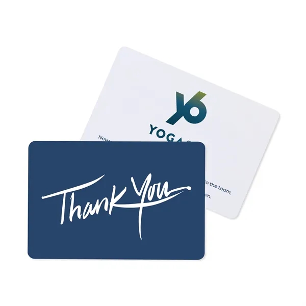 Deep Blue Thank You Greeting Card - Deep Blue Thank You Greeting Card - Image 0 of 1