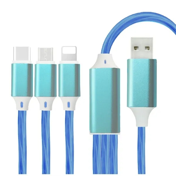 Gleam 3 in1 Charging Cable - Gleam 3 in1 Charging Cable - Image 3 of 6
