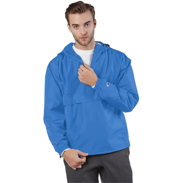 Champion Adult Packable Anorak Quarter-Zip Jacket - Champion Adult Packable Anorak Quarter-Zip Jacket - Image 77 of 105