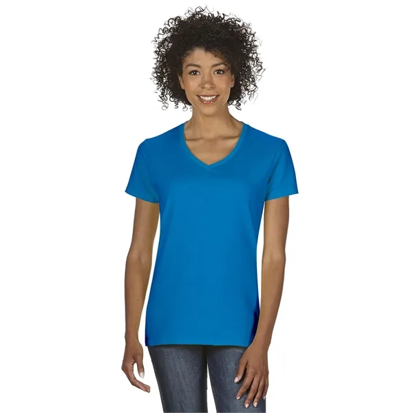 Gildan Ladies' Heavy Cotton™ V-Neck T-Shirt - Gildan Ladies' Heavy Cotton™ V-Neck T-Shirt - Image 90 of 109