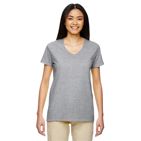 Gildan Ladies' Heavy Cotton™ V-Neck T-Shirt - Gildan Ladies' Heavy Cotton™ V-Neck T-Shirt - Image 77 of 109