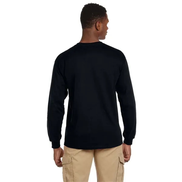 Gildan Adult Ultra Cotton® Long-Sleeve Pocket T-Shirt - Gildan Adult Ultra Cotton® Long-Sleeve Pocket T-Shirt - Image 31 of 48