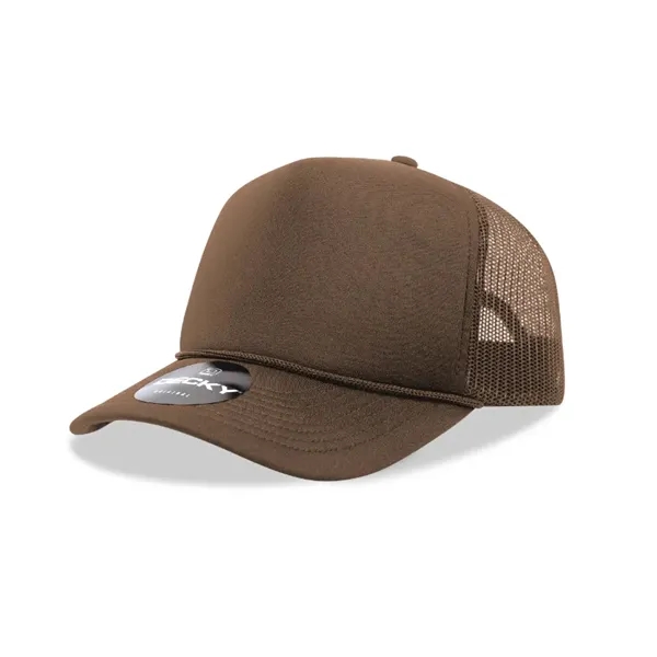 Decky 5 Panel Mid Profile Structured Foam Trucker - Decky 5 Panel Mid Profile Structured Foam Trucker - Image 1 of 47