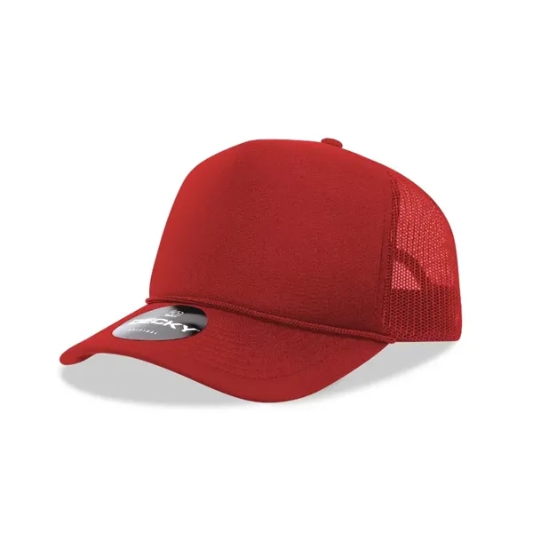 Decky 5 Panel Mid Profile Structured Foam Trucker - Decky 5 Panel Mid Profile Structured Foam Trucker - Image 2 of 47