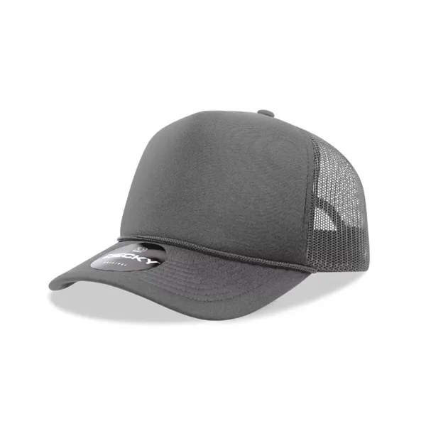 Decky 5 Panel Mid Profile Structured Foam Trucker - Decky 5 Panel Mid Profile Structured Foam Trucker - Image 3 of 47