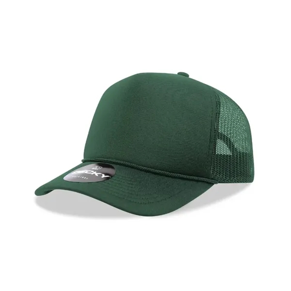 Decky 5 Panel Mid Profile Structured Foam Trucker - Decky 5 Panel Mid Profile Structured Foam Trucker - Image 4 of 47