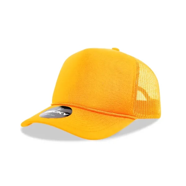 Decky 5 Panel Mid Profile Structured Foam Trucker - Decky 5 Panel Mid Profile Structured Foam Trucker - Image 5 of 47