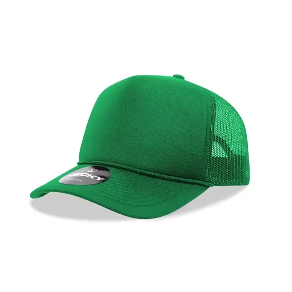 Decky 5 Panel Mid Profile Structured Foam Trucker - Decky 5 Panel Mid Profile Structured Foam Trucker - Image 7 of 47