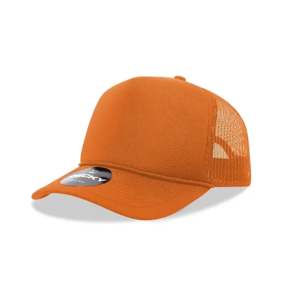 Decky 5 Panel Mid Profile Structured Foam Trucker - Decky 5 Panel Mid Profile Structured Foam Trucker - Image 11 of 47