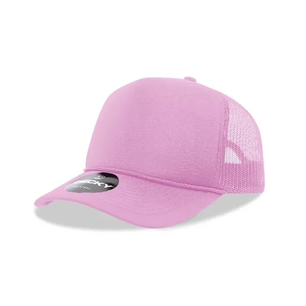 Decky 5 Panel Mid Profile Structured Foam Trucker - Decky 5 Panel Mid Profile Structured Foam Trucker - Image 12 of 47