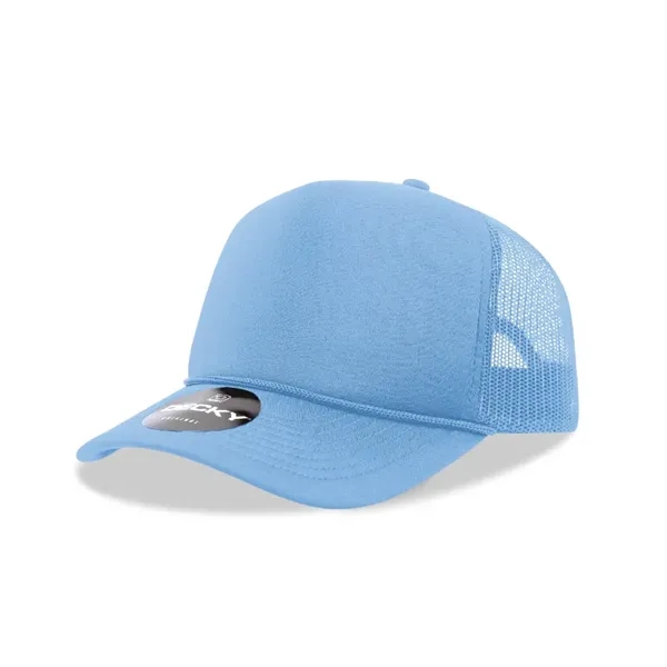Decky 5 Panel Mid Profile Structured Foam Trucker - Decky 5 Panel Mid Profile Structured Foam Trucker - Image 16 of 47
