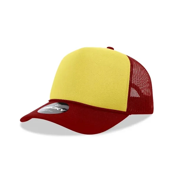Decky 5 Panel Mid Profile Structured Foam Trucker - Decky 5 Panel Mid Profile Structured Foam Trucker - Image 27 of 47