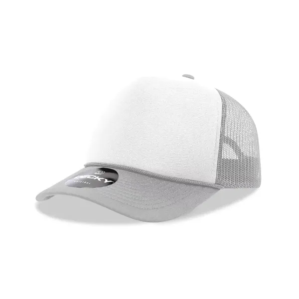 Decky 5 Panel Mid Profile Structured Foam Trucker - Decky 5 Panel Mid Profile Structured Foam Trucker - Image 31 of 47