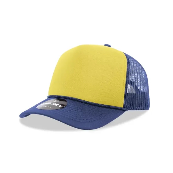 Decky 5 Panel Mid Profile Structured Foam Trucker - Decky 5 Panel Mid Profile Structured Foam Trucker - Image 35 of 47