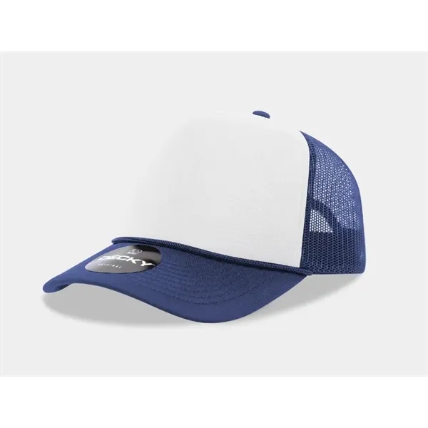 Decky 5 Panel Mid Profile Structured Foam Trucker - Decky 5 Panel Mid Profile Structured Foam Trucker - Image 37 of 47