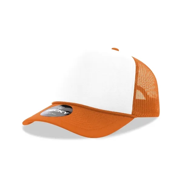 Decky 5 Panel Mid Profile Structured Foam Trucker - Decky 5 Panel Mid Profile Structured Foam Trucker - Image 38 of 47