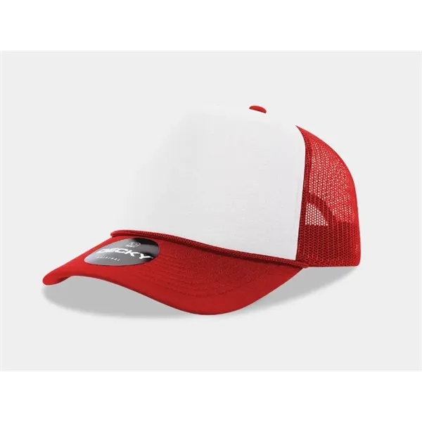Decky 5 Panel Mid Profile Structured Foam Trucker - Decky 5 Panel Mid Profile Structured Foam Trucker - Image 41 of 47