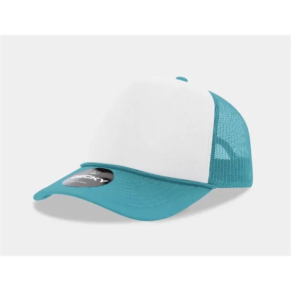 Decky 5 Panel Mid Profile Structured Foam Trucker - Decky 5 Panel Mid Profile Structured Foam Trucker - Image 46 of 47