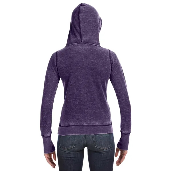 J America Ladies' Zen Pullover Fleece Hooded Sweatshirt - J America Ladies' Zen Pullover Fleece Hooded Sweatshirt - Image 35 of 35