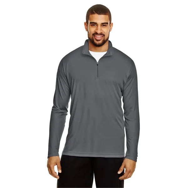 Team 365 Men's Zone Performance Quarter-Zip - Team 365 Men's Zone Performance Quarter-Zip - Image 54 of 82