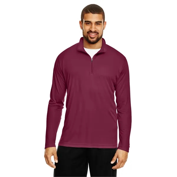 Team 365 Men's Zone Performance Quarter-Zip - Team 365 Men's Zone Performance Quarter-Zip - Image 62 of 82