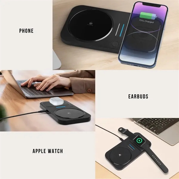 Mug Warmer + 3-1 Wireless Charger + PD Wall Adapter - Mug Warmer + 3-1 Wireless Charger + PD Wall Adapter - Image 1 of 13