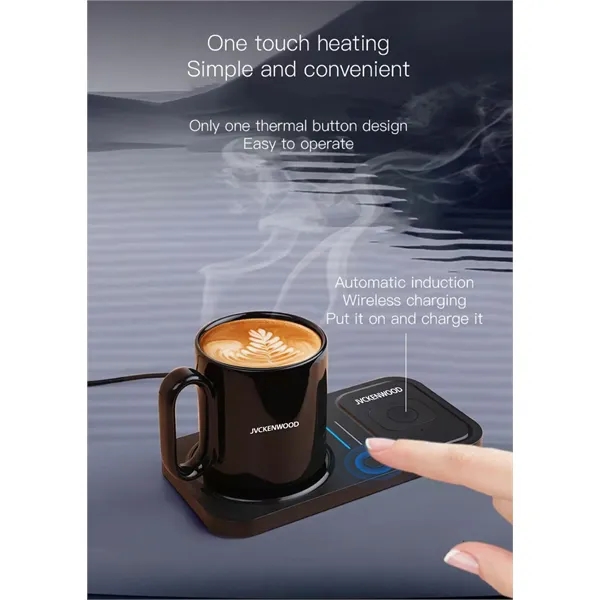 Mug Warmer + 3-1 Wireless Charger + PD Wall Adapter - Mug Warmer + 3-1 Wireless Charger + PD Wall Adapter - Image 8 of 13