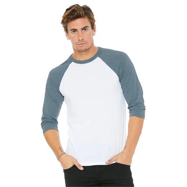 Bella + Canvas Unisex Three-Quarter Sleeve Baseball T-Shirt - Bella + Canvas Unisex Three-Quarter Sleeve Baseball T-Shirt - Image 124 of 194