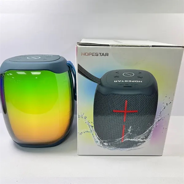 Outdoor Dazzling RGB Transparent Bluetooth Speaker - Outdoor Dazzling RGB Transparent Bluetooth Speaker - Image 1 of 1