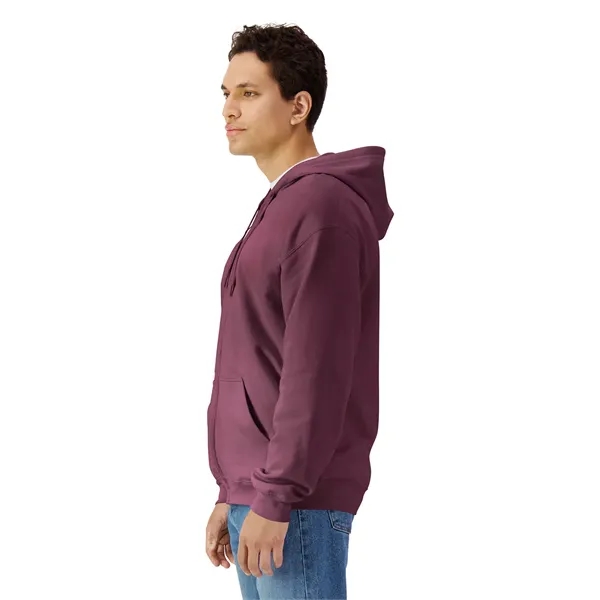 Gildan Unisex Softstyle Fleece Full Zip Hooded Sweatshirt - Gildan Unisex Softstyle Fleece Full Zip Hooded Sweatshirt - Image 28 of 35