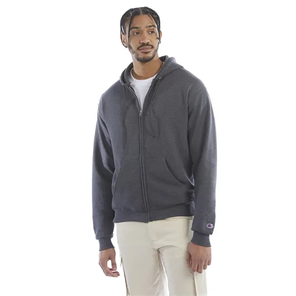 Champion Adult Powerblend® Full-Zip Hooded Sweatshirt - Champion Adult Powerblend® Full-Zip Hooded Sweatshirt - Image 23 of 57