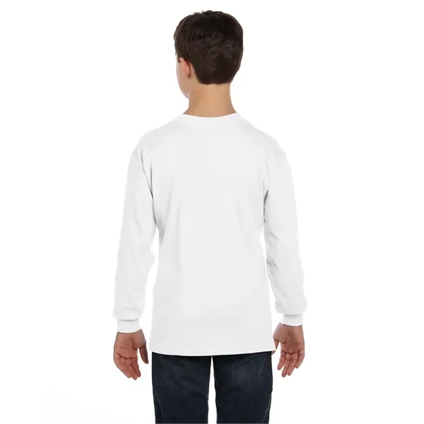 Gildan Youth Heavy Cotton™ Long-Sleeve T-Shirt - Gildan Youth Heavy Cotton™ Long-Sleeve T-Shirt - Image 34 of 92