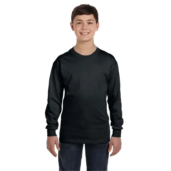 Gildan Youth Heavy Cotton™ Long-Sleeve T-Shirt - Gildan Youth Heavy Cotton™ Long-Sleeve T-Shirt - Image 39 of 92