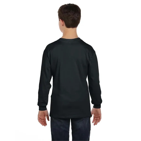 Gildan Youth Heavy Cotton™ Long-Sleeve T-Shirt - Gildan Youth Heavy Cotton™ Long-Sleeve T-Shirt - Image 40 of 92