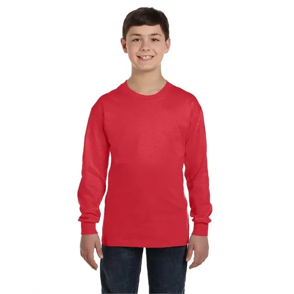 Gildan Youth Heavy Cotton™ Long-Sleeve T-Shirt - Gildan Youth Heavy Cotton™ Long-Sleeve T-Shirt - Image 44 of 92