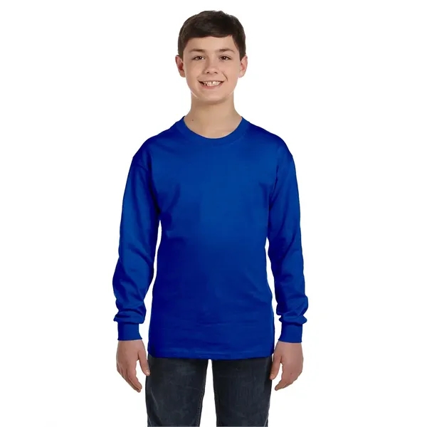 Gildan Youth Heavy Cotton™ Long-Sleeve T-Shirt - Gildan Youth Heavy Cotton™ Long-Sleeve T-Shirt - Image 45 of 92