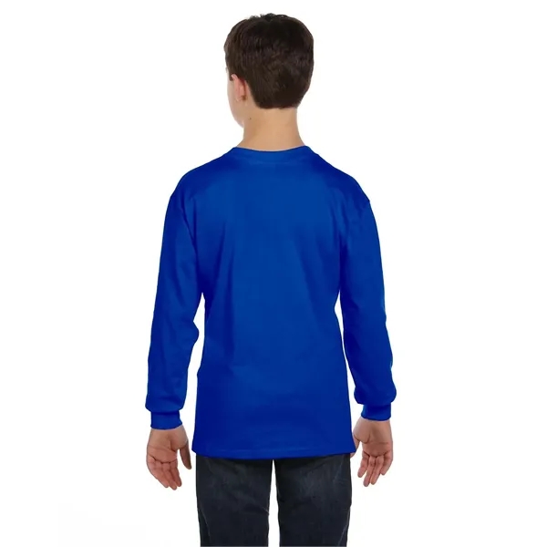 Gildan Youth Heavy Cotton™ Long-Sleeve T-Shirt - Gildan Youth Heavy Cotton™ Long-Sleeve T-Shirt - Image 46 of 92