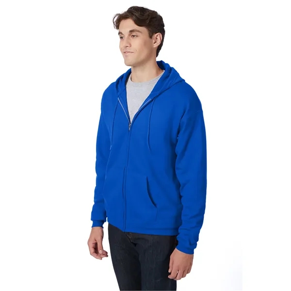 Hanes Adult EcoSmart® Full-Zip Hooded Sweatshirt - Hanes Adult EcoSmart® Full-Zip Hooded Sweatshirt - Image 53 of 53